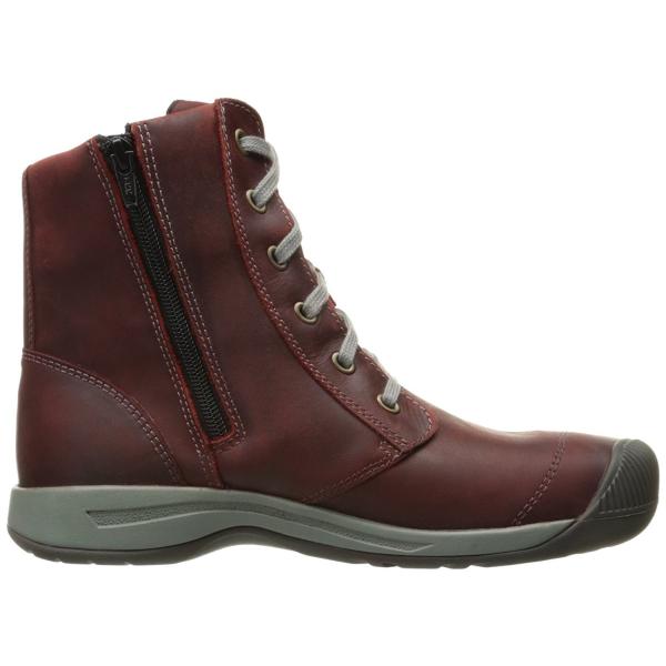 レディース レザー Keen 23 スノーブーツ ウィンターブーツ Reisen Zip レザー レッド キーン Prokのキーン Us6 Wp Fg Prok 送料無料 即納返品ok の
