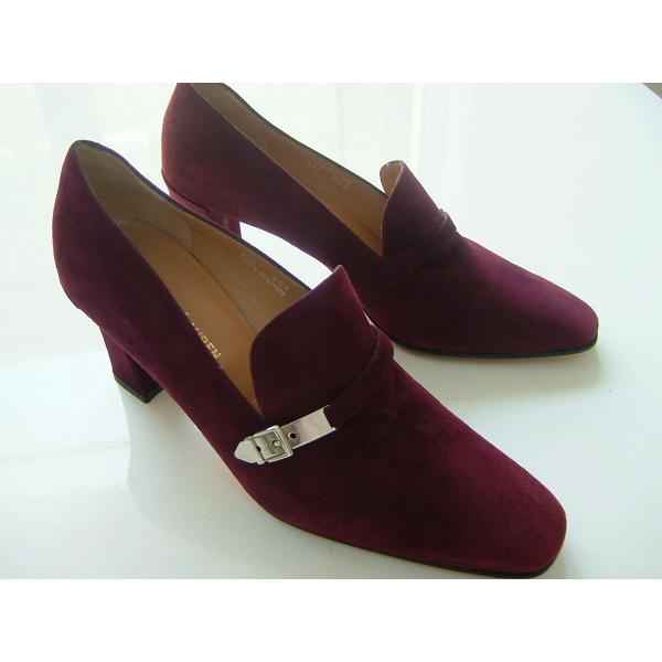 POLO RALPH LAUREN ラルフローレン パンプス 7.5 スウェード 本革 23.5