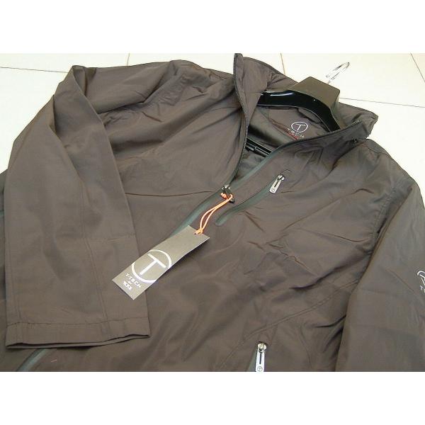 TUMI（トゥミ） メンズ L ジャケット T-TECH 高機能 耐水 ブラウン