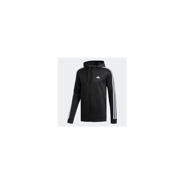 adidas 新品 アディダス ジャケット フルジップ パーカー 黒