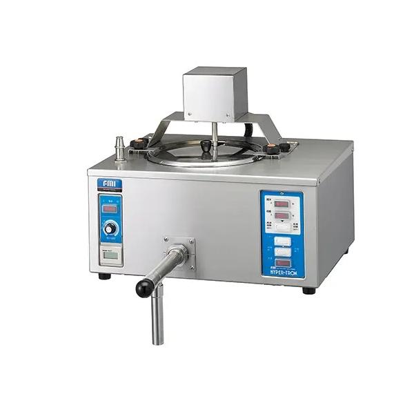 ■電源：単相200V  50/60Hz  ■消費電力：1.6kW■外寸：W505 x D410 x H430mm　質量：21kg■処理量：2.0~6.0L/1パッチ■処理能力：1サイクル/40分（高温殺菌時20℃→80℃→35℃）