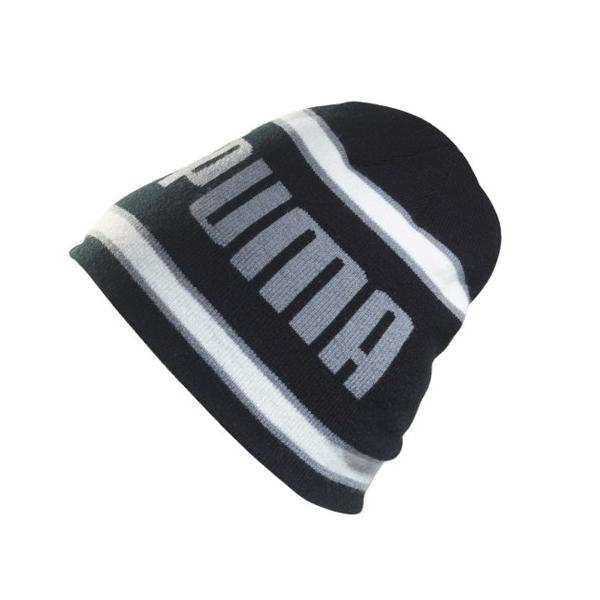 Puma Stripe Fleece Line Beanie �v�[�} �X�g���C�v �t���[�X���C�� �r�[�j�[