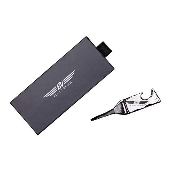 Vokey Bottle Opener Divot Tool - Gun l/White/Gold ボーケイ ボトル オープナー ディボットツール Titleist（タイトリスト） Vokey Bottle Opener Divot Tool - Gun