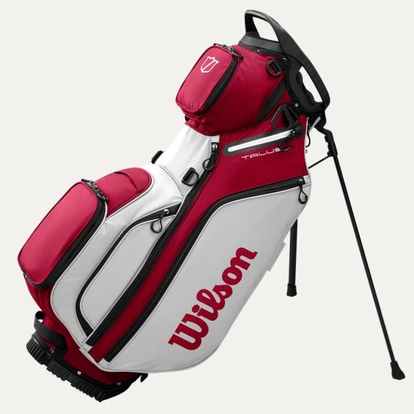 新品未使用　Wilson ゴルフバッグ(レッド) Wilson Staff（ウィルソンスタッフ） Wilson Staff Talus Stand Bag
