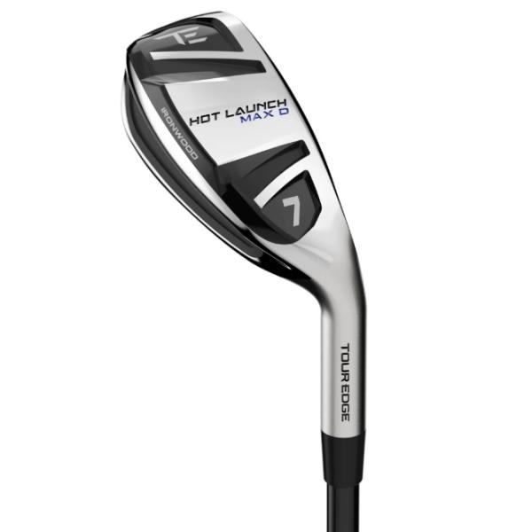 (単品アイアン)TourEdge Hot Launch Max D Ironwood ツアーエッジ ホット ローンチ マックス ディ アイアンウッド 単品アイアン メーカーカスタムシャフトモデル