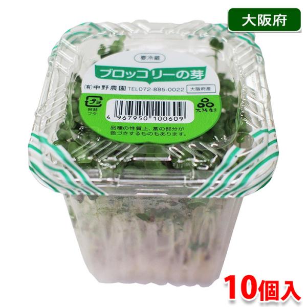 ブロッコリーの種を発芽させたスプラウトです。貝割れ大根のような辛みもなく食べやすい野菜です。