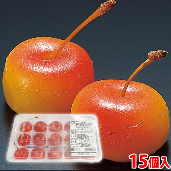 富士製菓 花餅 チェリー 15個入り 約300g (パック) 冷凍和菓子