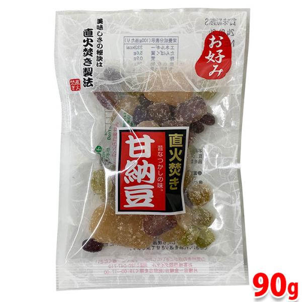 マスイ製菓の甘納豆は、直火焚き製法で製造されています。甘納豆を漬け込む蜜を直火焚き加熱で飴色がかり艶やかな商品に仕上がっているのが特徴です。昔なつかしの味の和菓子です。