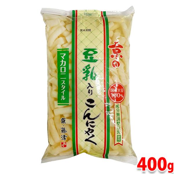マカロニのような形状の豆乳入り蒟蒻（こんにゃく）です。サラダ、グラタン等にご使用ください。グルテンフリーでヘルシーです。