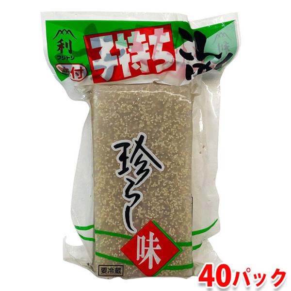 国産の蒟蒻芋を使用し、プチプチとした食感がクセになる「子持ちこんにゃく」です。おいしく味付けしてありますので、良〜く冷やして厚目に切って、お刺身としてお召し上がり下さい。揚げ物・天ぷら・たこ焼きにもよく合います。
