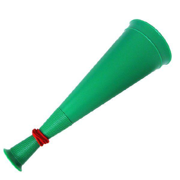 ロングビックメガホン緑(グリーン)は超特大の応援用メガホン！長さ51cmの迫力サイズ！応援が盛り上がる!日本製で安心！先端部分の生地が二重になっており、生地が厚くなって補強されています！光に透かせて見ると、先の部分だけ色が濃くなっていますよ...