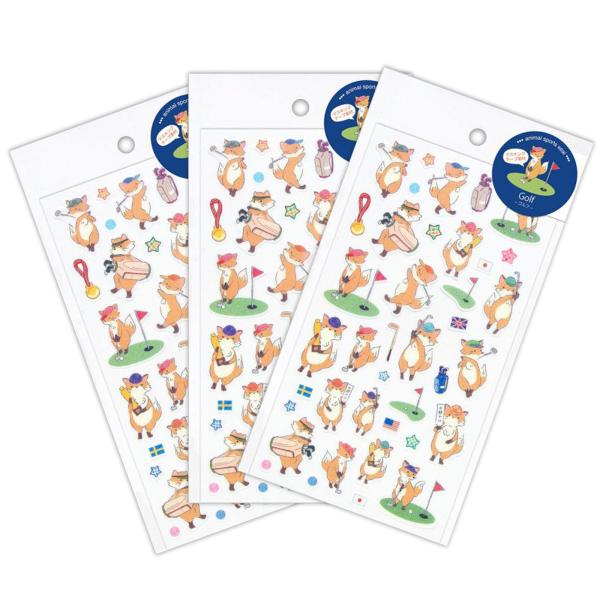 マスキングテープ素材でやや透け感がありますが、貼りやすく剥がしやすい使用感になっています。【仕様】縦165×横90mmPP袋：縦 190× 横 98mm和紙マスキングシール透明台紙シールにいる動物：狐(きつね)【関連キーワード】・ギフトシー...