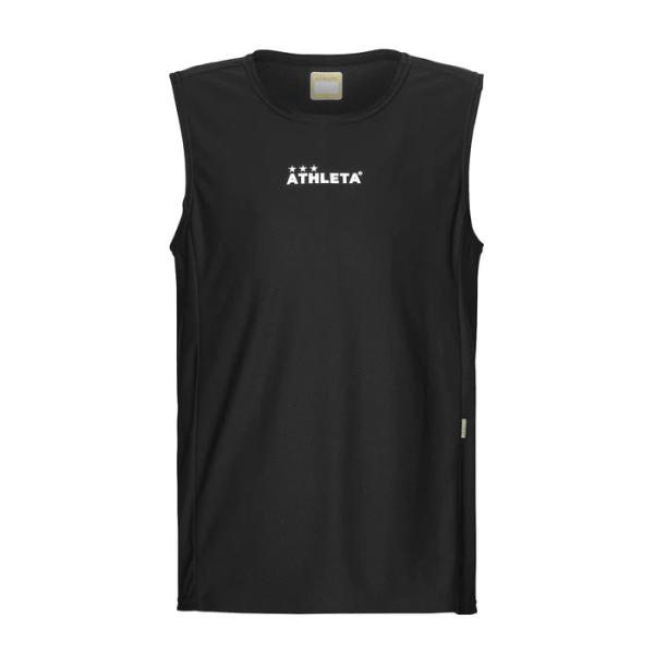 ATHLETA（アスレタ）　インナーシャツ（ノースリーブ）　BLK　18027 [サッカー/フットサルウェアー]