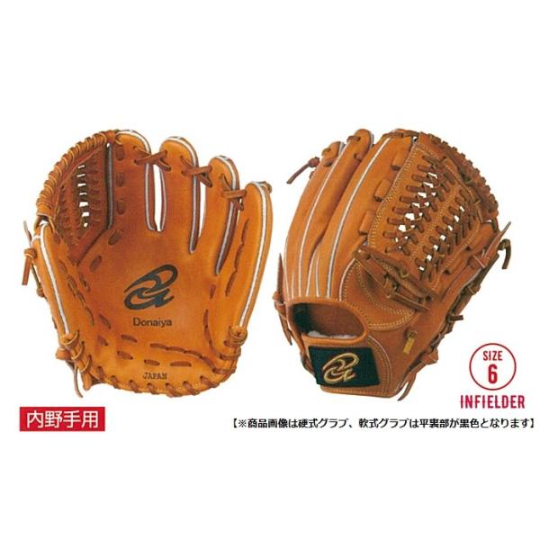 野球　ドナイヤ　内野手グローブ ドナイヤ 限定 軟式グローブ 山田哲人モデル ブラック 内野手用