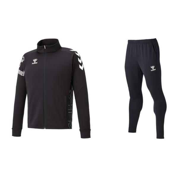 【プロ仕様】Hummel トレーニングトップ トレーニングパンツ セットアップ hummel hummel（ヒュンメル） フルジップトレーニングトップ