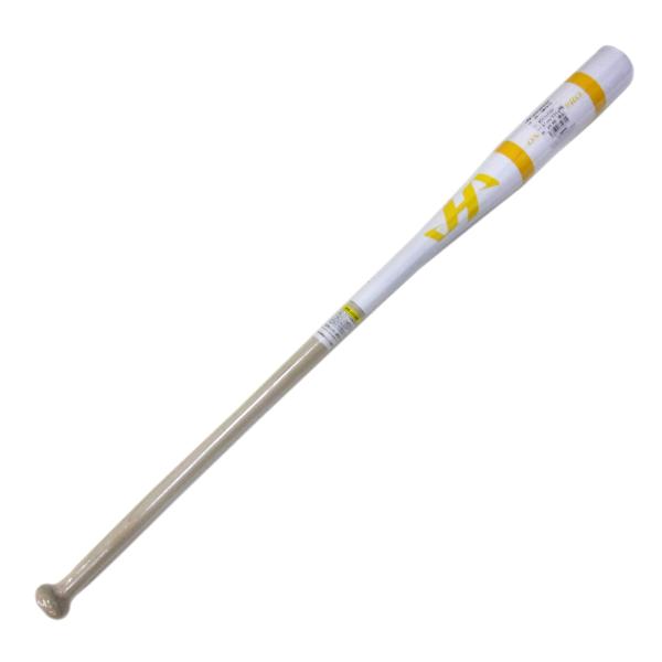 【限定商品】HATAKEYAMA(ハタケヤマ)　ノックバット　ホワイト×イエロー　91cm　26-SWY91C　