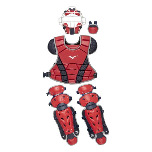 MIZUNO（ミズノ） 【限定商品】mizuno（ミズノ） 少年軟式捕手防具4点