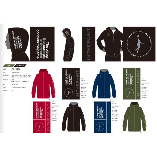 INTHEPAINT インザペイント ウインドジャケット ITP24468 : PRONET