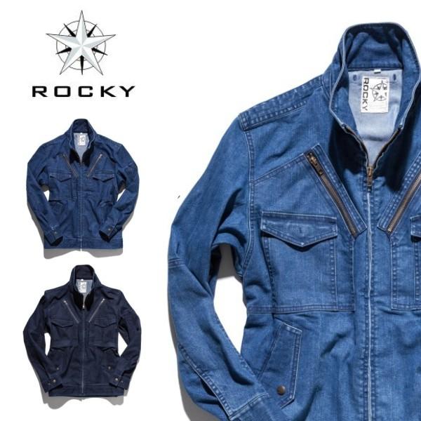 メンズ Rocky ロッキー 新作ストレッチ デニム ライダースジャケット Rj0904 17 Exs 年間 作業服 Rocky Jogger Rj0901a プロノ ウェブストア 通販 Yahoo ショッピング