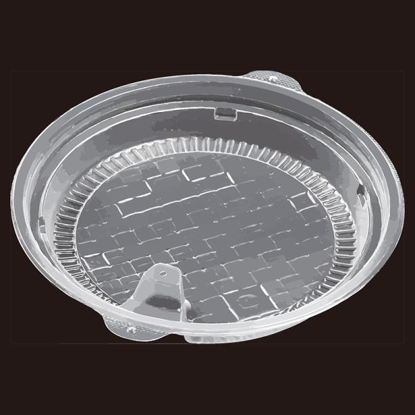 外寸：φ196×28mmデリバリー用麺容器「DLV麺20」用の中皿です。三層式のため省スペースで輸送時の揺れでもスープがこぼれにくくなっています。●電子レンジ可●オーブン使用不可●耐油性:あり●耐熱温度:110℃●入数:50枚※ 商品画像は...