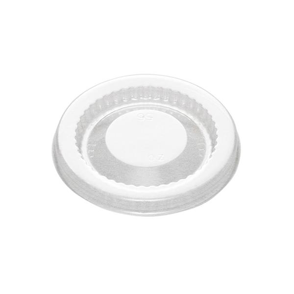 JANコード：4571142591061　シモジマコード：004468889材質：OPSサイズ：直径52mmドレッシング入れに最適なオンスカップの専用蓋です。1オンス専用。●電子レンジ使用不可●オーブン使用不可●耐熱温度:85℃●容量:約3...