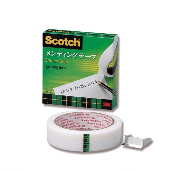 他サイト： スコッチ メンディング テープ 1巻 24×50 大巻 810-3-24 粘着テープ スリーエムジャパンの商品画像
