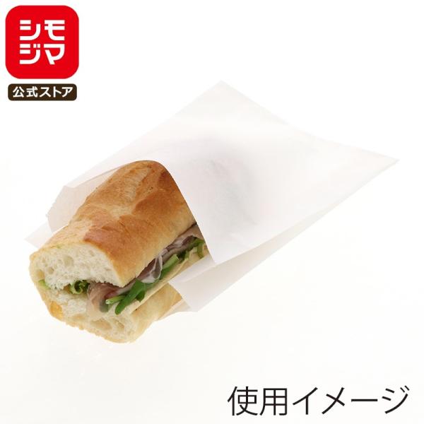 JANコード:4901755034820 シモジマコード:004180900材質:ノンフッ素耐油晒クラフト紙45gサイズ:幅115×横マチ40×高170+ベロ15mmノンフッ素のガゼット付き耐油袋です。横マチ付きなので、ボリュームのある調理...