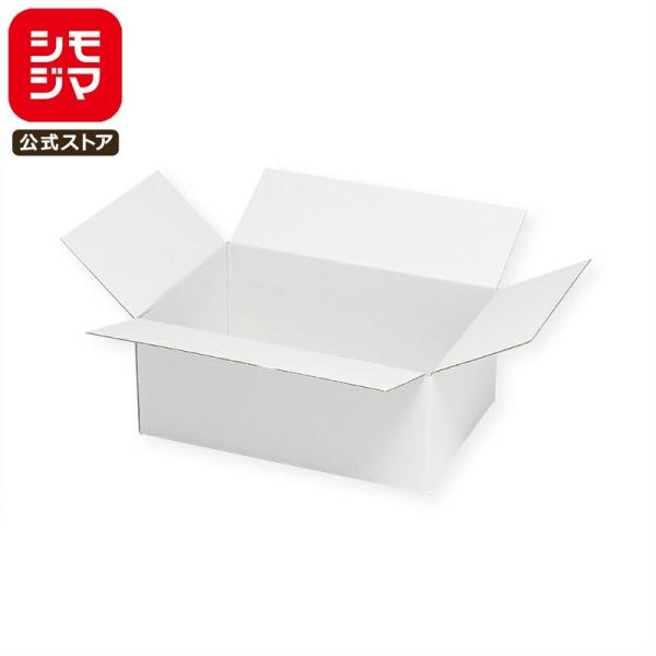 シモジマ ☆爆買☆HEIKO 箱 ダンボール B5用-110 スリム 白無地 20枚