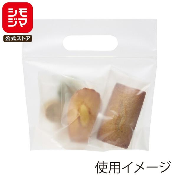 JANコード:4901755233209 シモジマコード:006656230材質：マットOP20/CP50サイズ：厚0.07×幅170×高170mm/底マチ:60mm/チャック下:120mm焼き菓子や小物のギフトにお使いいただけるジップ付き...