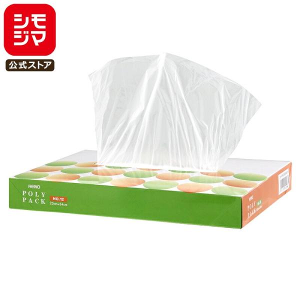 JANコード:4901755410679 シモジマコード:006694616サイズ:厚0.006mm×幅230mm×高340mm材質:HDPEボックスティッシュのように1枚ずつ取り出せる極薄強化ポリ袋です。手軽に使えて重宝します。食品衛生法...