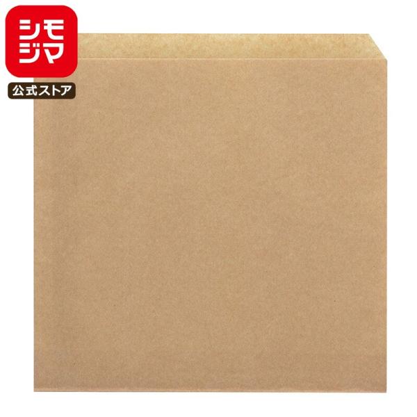 JANコード:4901755573602 シモジマコード:004180451サイズ:幅210mm×高200mm+ベロ15mm材質:ノンフッ素耐油未晒クラフト紙45gノンフッ素の耐油袋です。唐揚げや天ぷら、パンなどの総菜を入れるのに適した袋で...