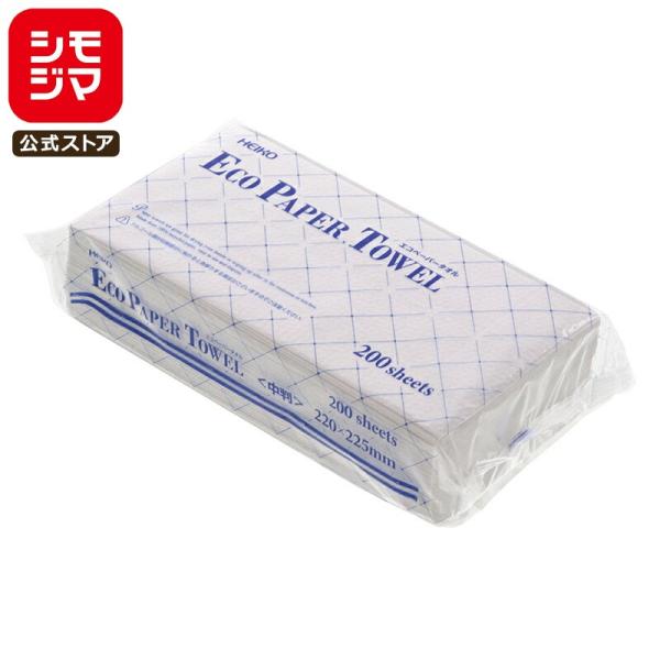 ●JANコード：4901755662023●備考：サイズ：220×225mm 材質：晒再生紙100％ 26g○再生紙を100％使用した環境に優しい業務用ペーパータオルです。○もっとも一般的な中判、レギュラーサイズ。店舗での拭き取りや、トイレ...