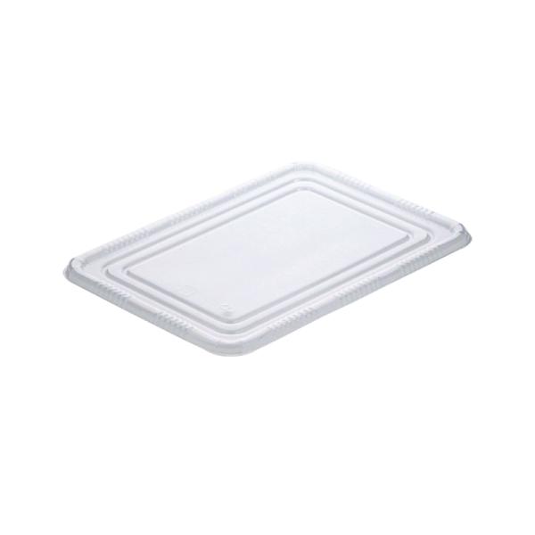 ○外寸：横179×縦127mm○材質：ＯＰＳ弁当容器「DX　Z−6」専用の透明のせ蓋です。●電子レンジ使用不可●オーブン使用不可●耐油性：なし●耐熱温度：85℃●入数：100枚※商品画像は実物と多少色味が異なる事がございます。予めご了承くだ...