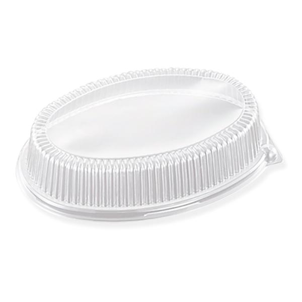 JANコード：4945965040103　シモジマコード：004467232材質：OPSサイズ：外寸:長辺285×短辺190×高61mm小判型オードブル容器「DXプラッター 290B」用透明蓋です。●電子レンジ使用不可●オーブン使用不可●耐...