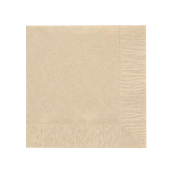 JANコード：4950675317230 シモジマコード：004710237材質：未晒しパルプ配合 17gサイズ：245×245mm2層、4折の紙製ナプキンです。無漂泊のパルプを使用。環境にやさしく、柔らかでナチュラルなイメージを演出します...