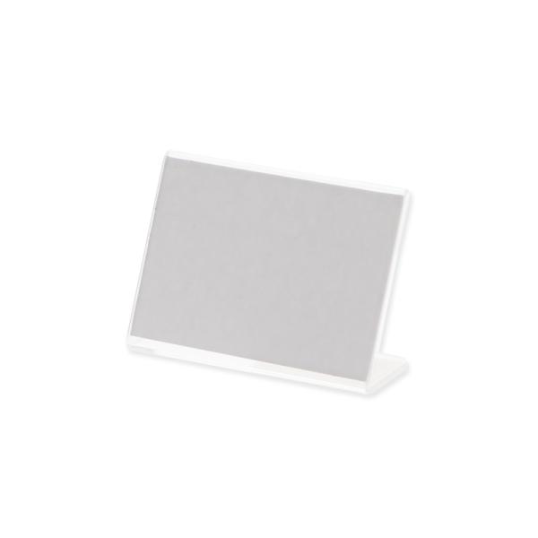 ●メーカー名：共栄プラスチック株式会社●JANコード：4963346163012●備考：45×65×25mm　1個○会議や店舗に最適なL型カード立てです。※商品画像は実物と多少色味が異なる事がございます。予めご了承ください。※弊社配送センタ...