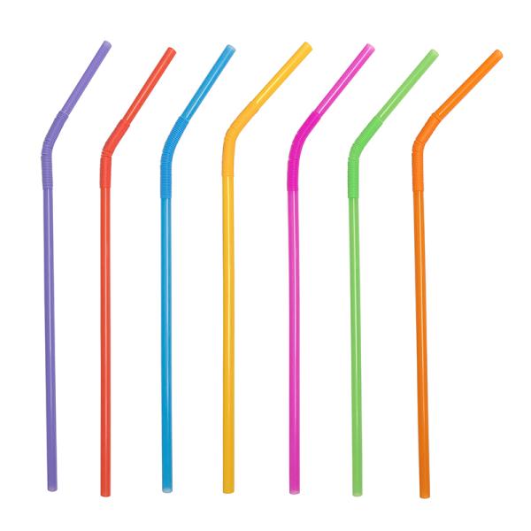 JANコード：4967718610012　シモジマコード：004712983サイズ：直径6mm×27cm材質：ポリプロピレン商品説明：曲がるストローの進化版、ジャバラの部分がさらに自由に形作れるストローです。トロピカルドリンクやカクテルにぴ...