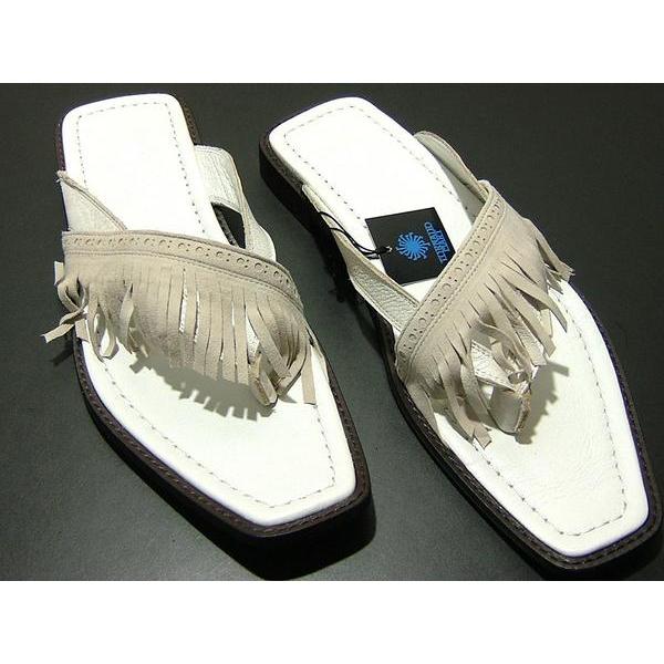 TORNADO MART（トルネードマート） サンダル L レザー 本革 白 新品