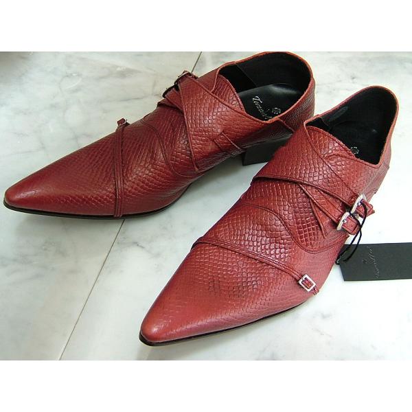 トルネードマート　本革　シューズ TORNADO MART トルネードマート シューズ S 黒 レザー 本革 新品 4112