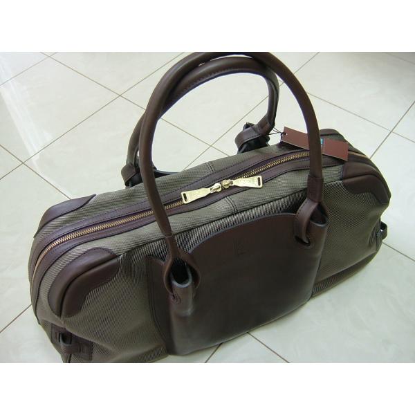 リンク 輪怐 LIN-KU バッグ ボストン レザー 本革 茶 新品 : PROX