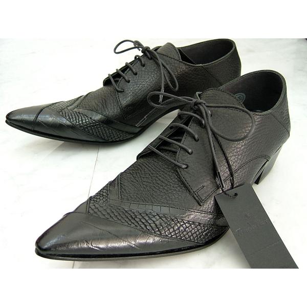 トルネードマート シューズ ミュール L レザー 本革 黒 2way 新品 6501 Prox 通販 Yahoo ショッピング