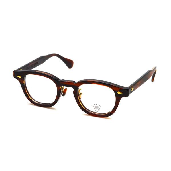 JULIUS TART OPTICAL タート AR エーアール CHINATOWN SPECIAL ORDER Demi Amber デミアンバー・べっこう柄-ゴールド メガネフレーム 復刻 アジアンフィット