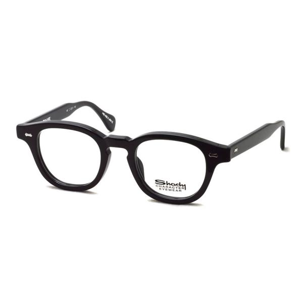 Shady CHARACTER ARNIE アーニー 44□22 BLACK ブラック メガネ  
