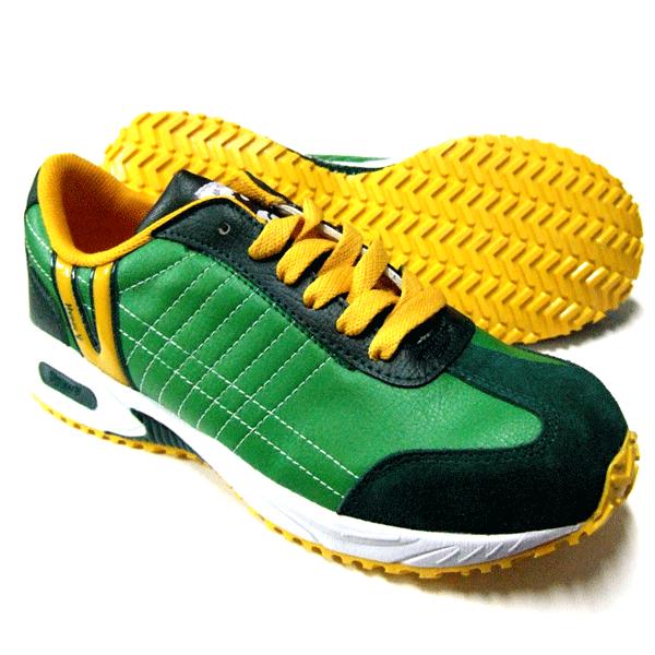 日進ゴム ハイパーvソール セーフティースニーカー 安全靴 Hyper V 6 グリーン 樹脂先芯 Hv 6gr Pro Shop Asahi 通販 Yahoo ショッピング