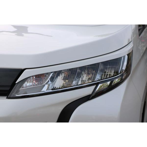 ノア ZWR90W 系 リフレクター式LEDヘッドライト用 アイライン 塗装済