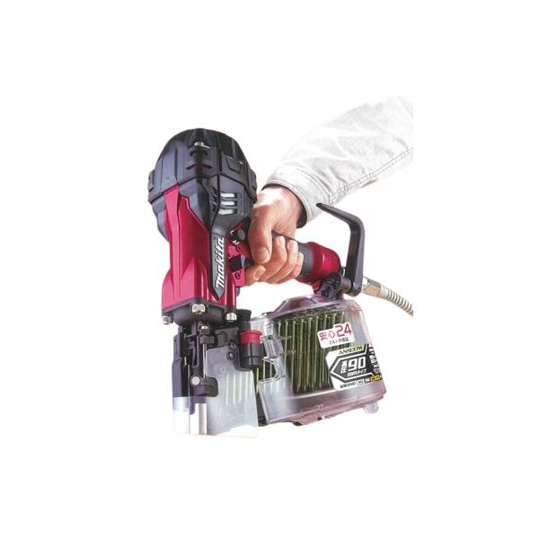 マキタ マキタ 90mm高圧エアー釘打機 AN937H(赤)（ケース付