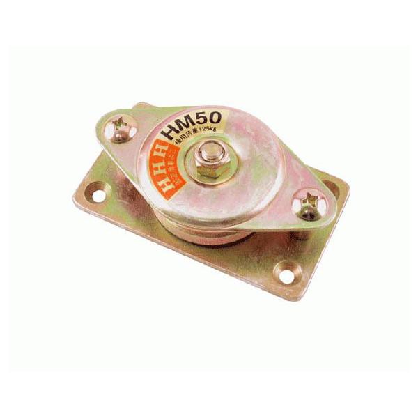 【代理店直送品、個人宅への配送不可】■仕様■材質：鉄軸受：メタル車径：50mm車数：１使用荷重：125kgA：58mmB：100mmC：32mmD：9mmE：12mmF：10mmG：14mm取付穴径：5.2サラ自重：380g