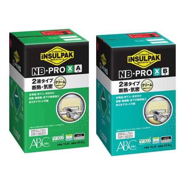 ノンフロン発泡ウレタンフォームNB-PRO/Xの断熱施工ガイド