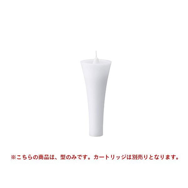 カメヤマローソク カートリッジ式和蝋型 白 18cm 2本入 (/H)