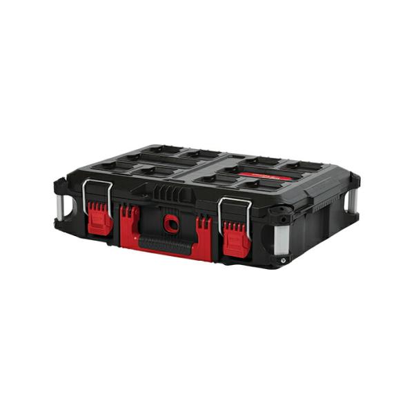 予約商品 ミルウォーキー (/AN) PACKOUT ツールボックス ブラック Mサイズ IP65 防水性能 パックアウト 工具箱 黒 パック アウト 4932464080